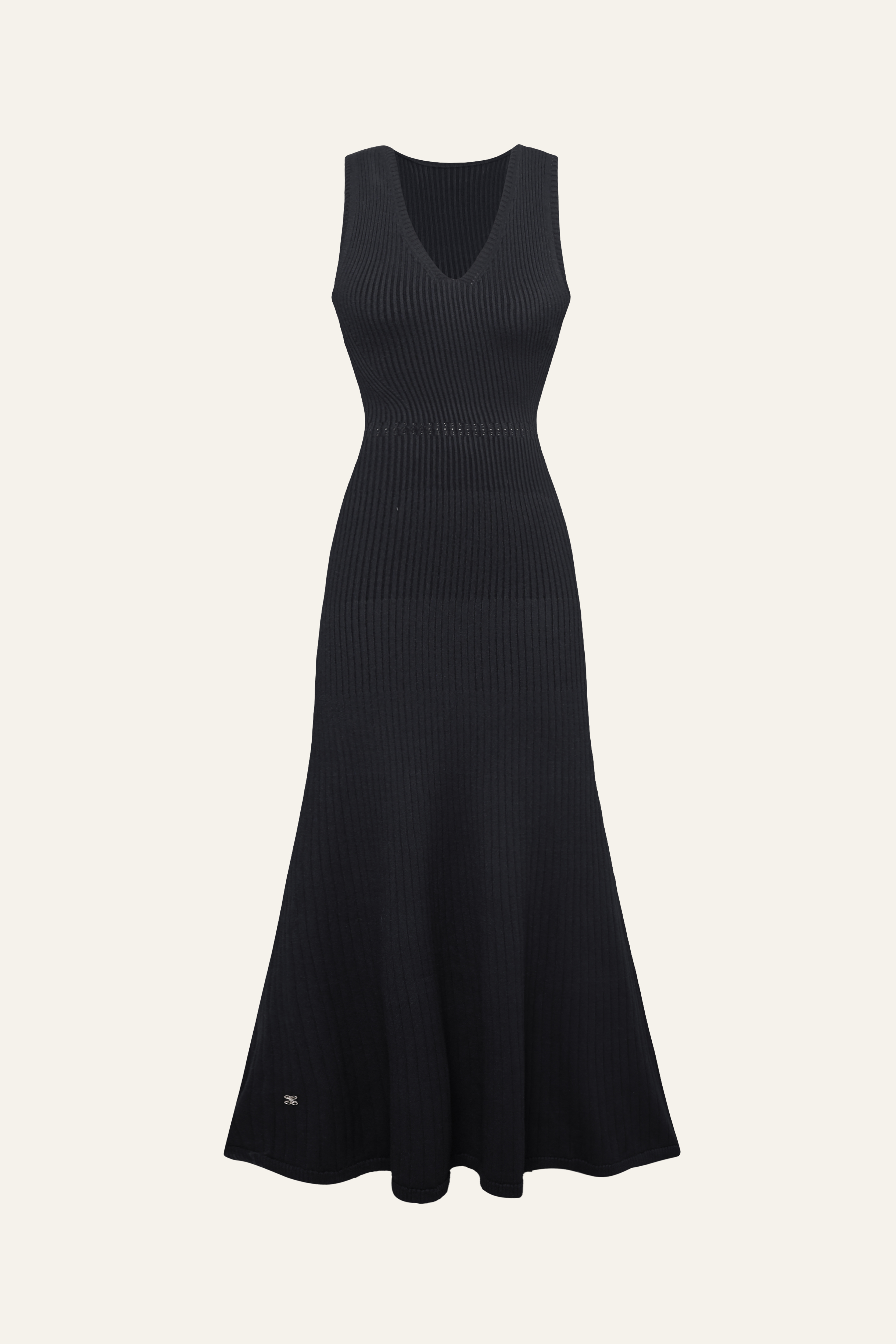 Seamless Knit Reversible Dress in Black Seamless Knit Reversible Dress in Black