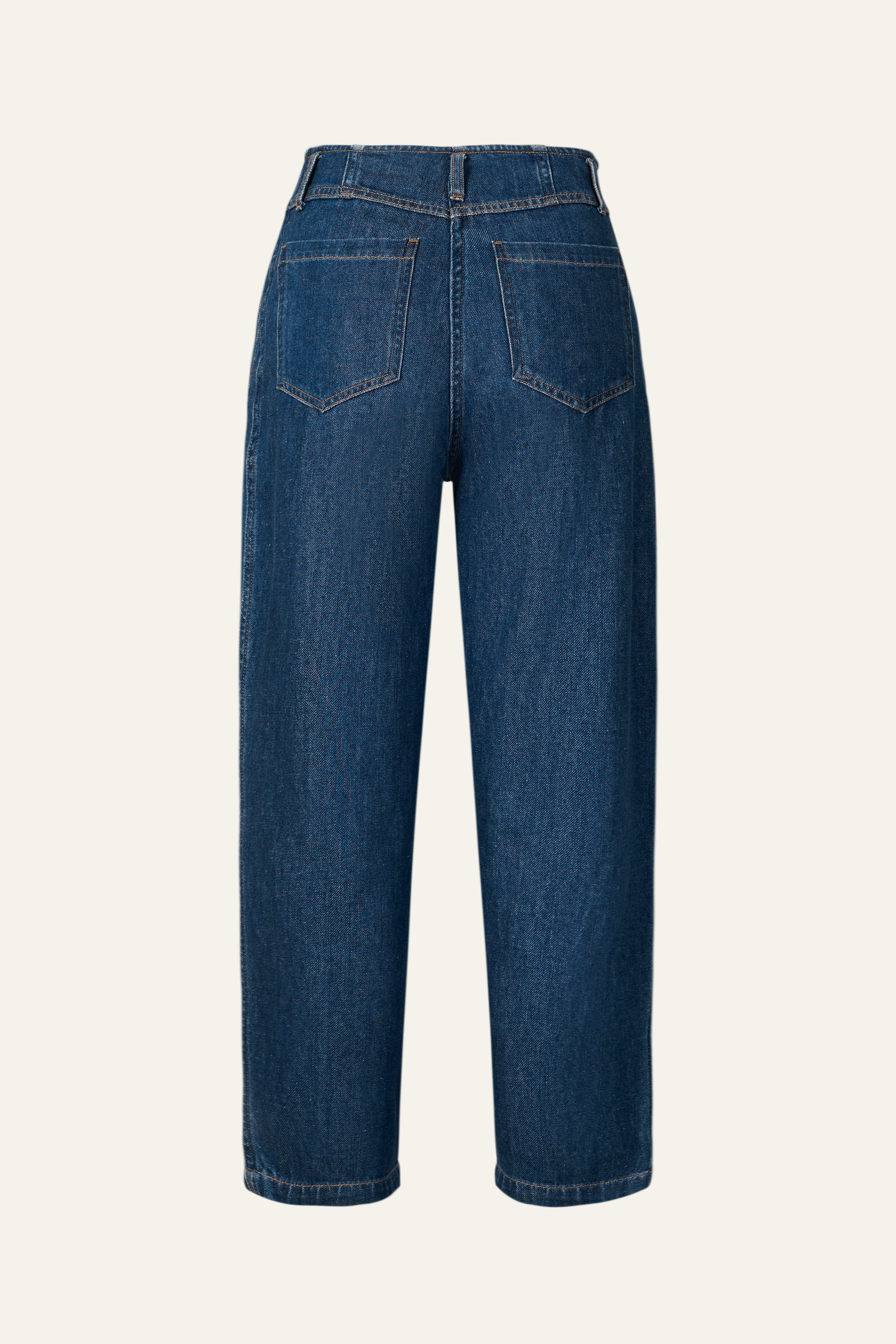 Gentle Denim Tapered Jeans