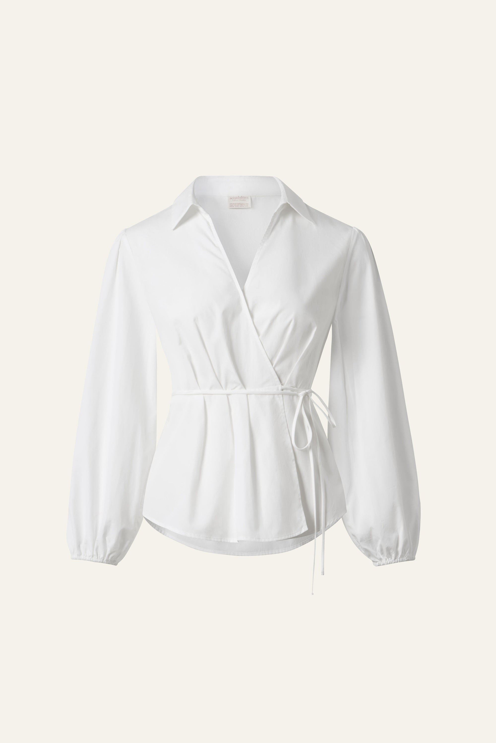 SUPIMA® Cotton Classics Tie-Wrap Shirt