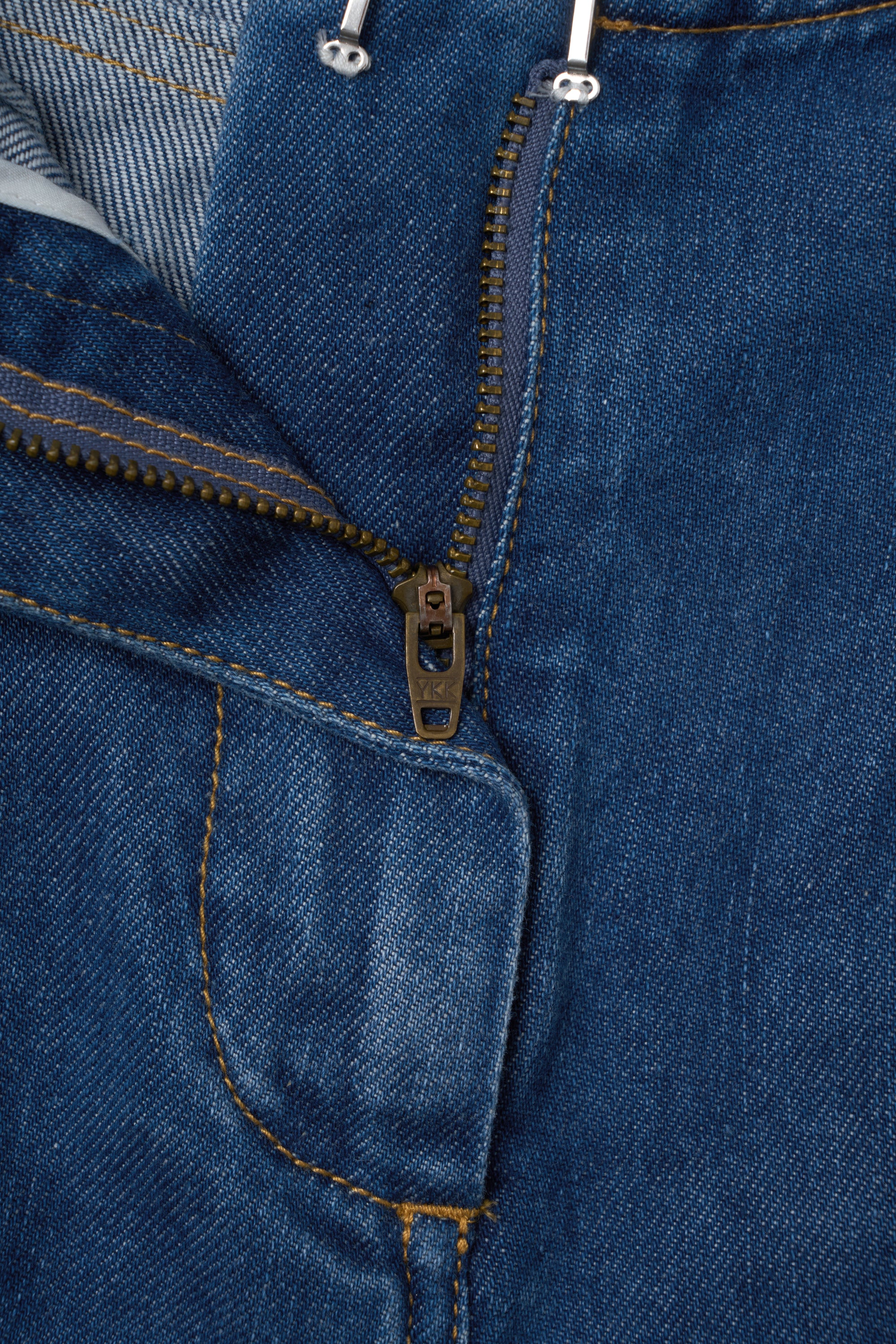 Gentle Denim Tapered Jeans