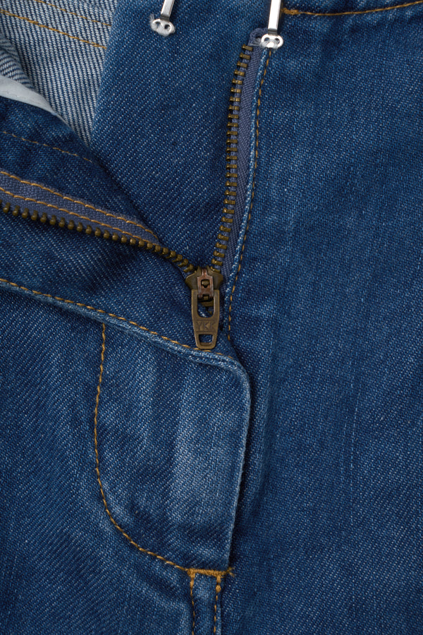 Gentle Denim Tapered Jeans