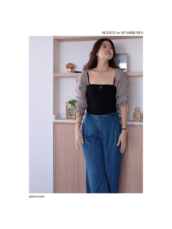 Gentle Denim Relaxed Jean in Dark Blue