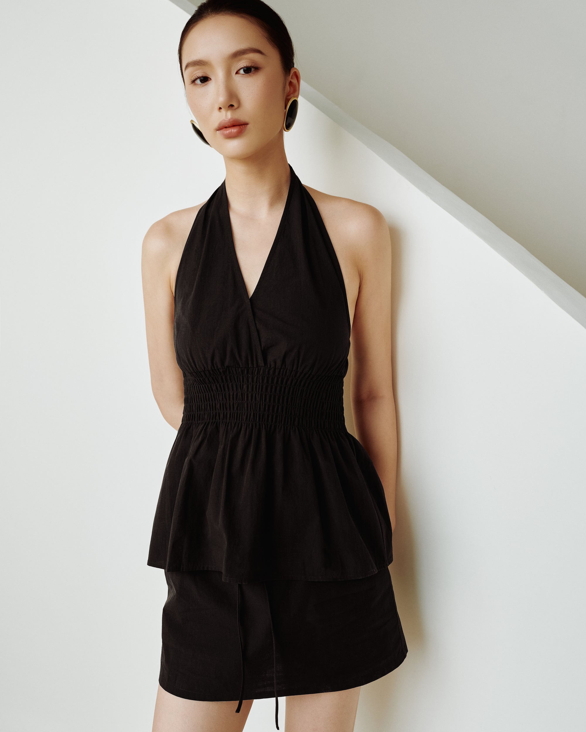 Cotton Classics Drawstring Skorts in Black (Preview)