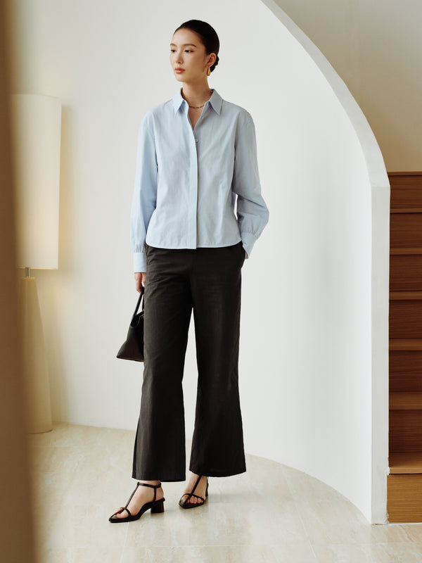 Cotton Classics Effortless Elastic Pants in Black (Preview)