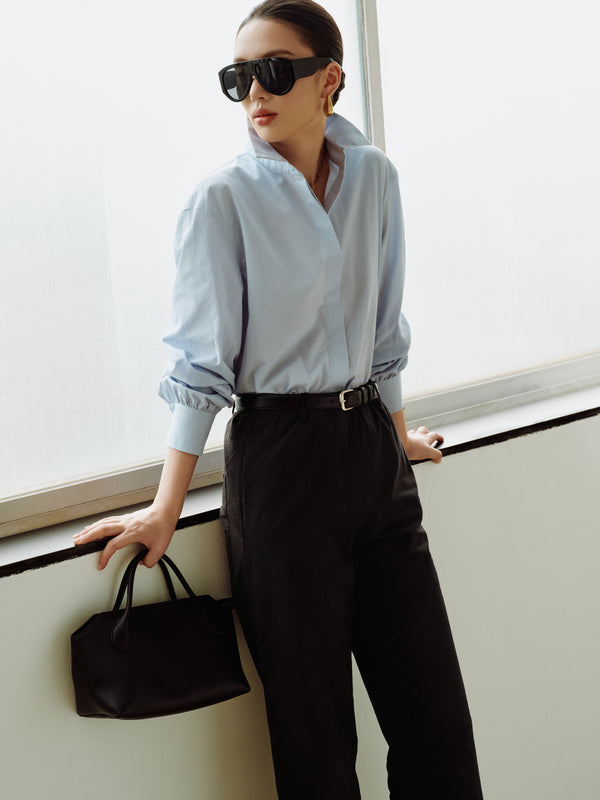 Cotton Classics Effortless Elastic Pants in Black (Preview)