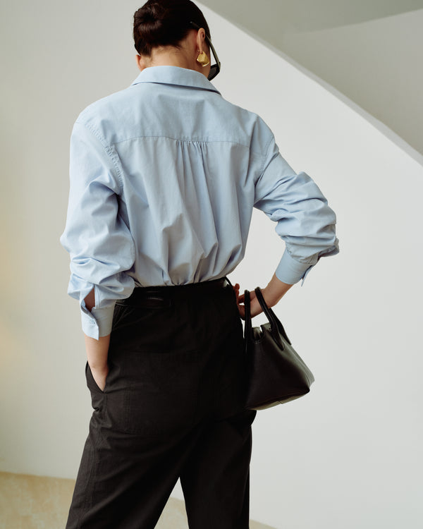 Cotton Classics Multiway Buttondown Shirt in Sky Blue (Preview)