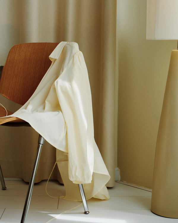 Cotton Classics Tie-Wrap Shirt in Buttermilk (Preview)