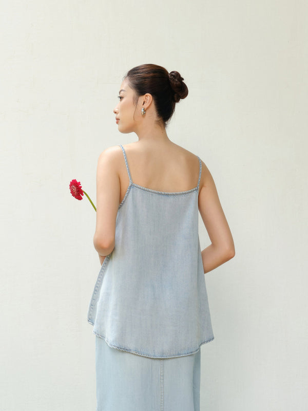 Gentle Denim Camisole Top
