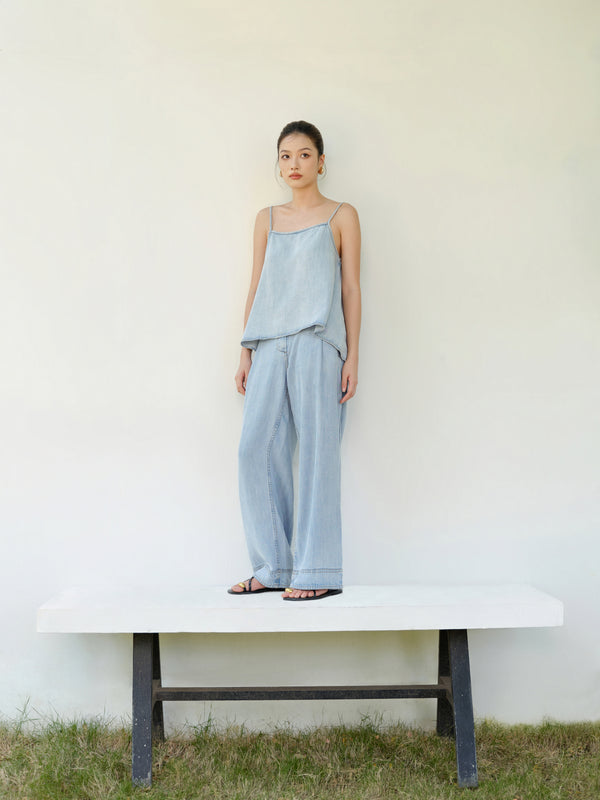 Gentle Denim Camisole Top