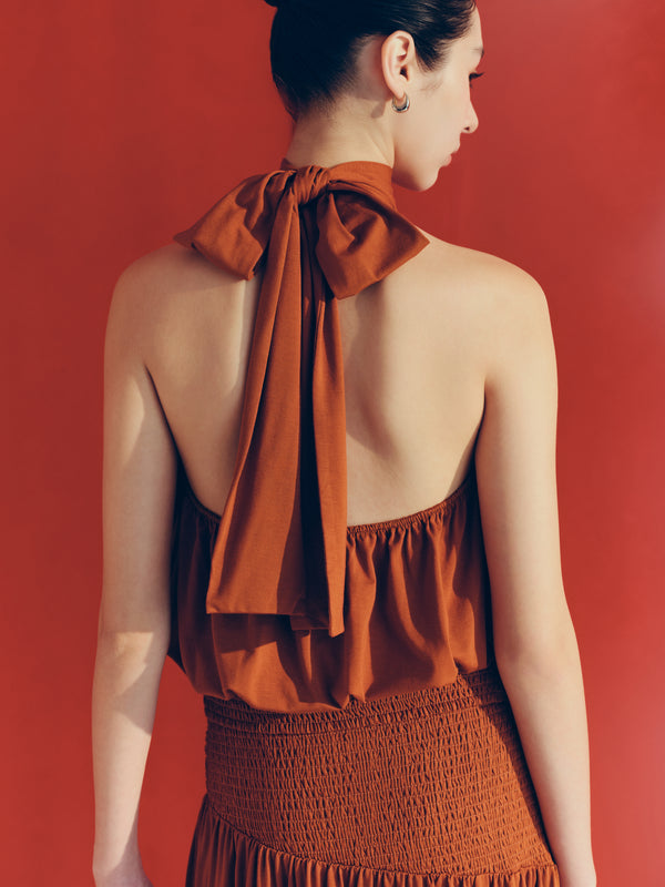 UPF50+ Stretchcosy™ Jersey Halterneck Top