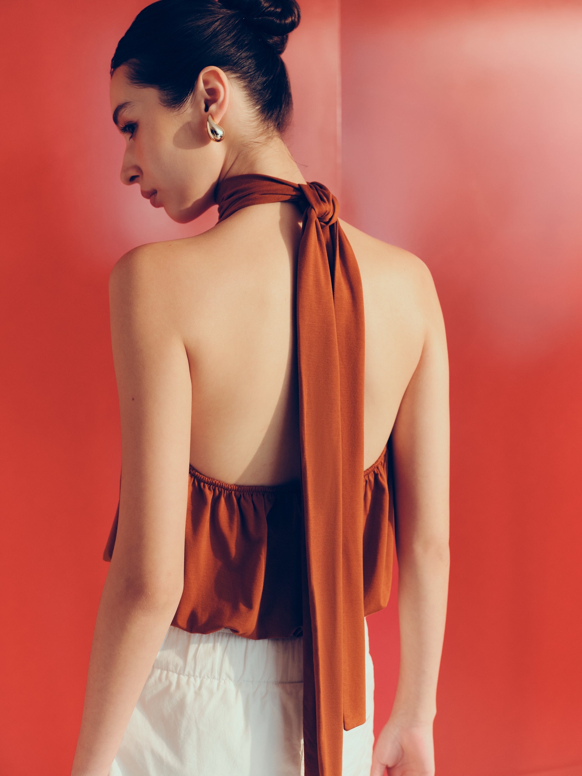 UPF50+ Stretchcosy™ Jersey Halterneck Top