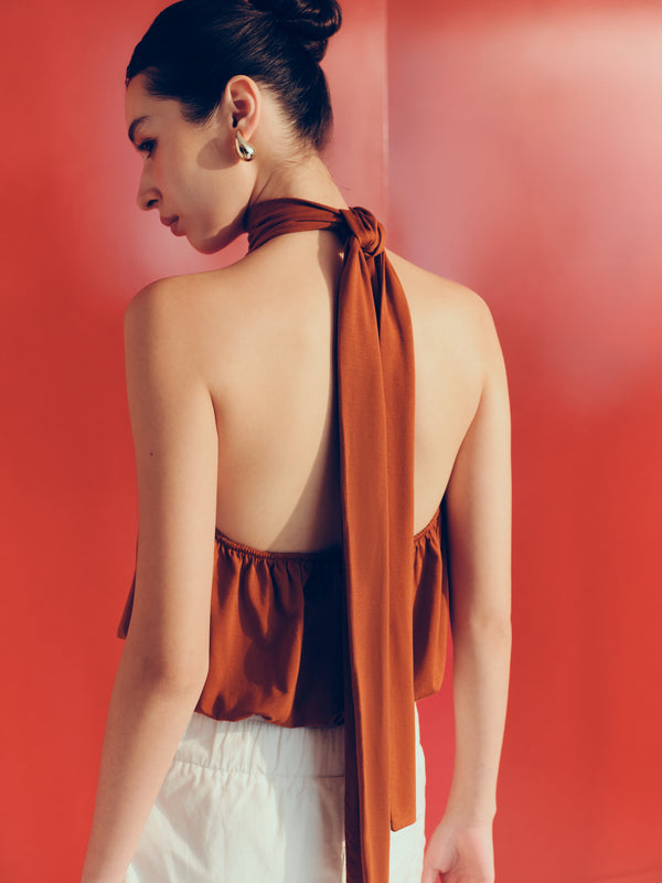 UPF50+ Stretchcosy™ Jersey Halterneck Top