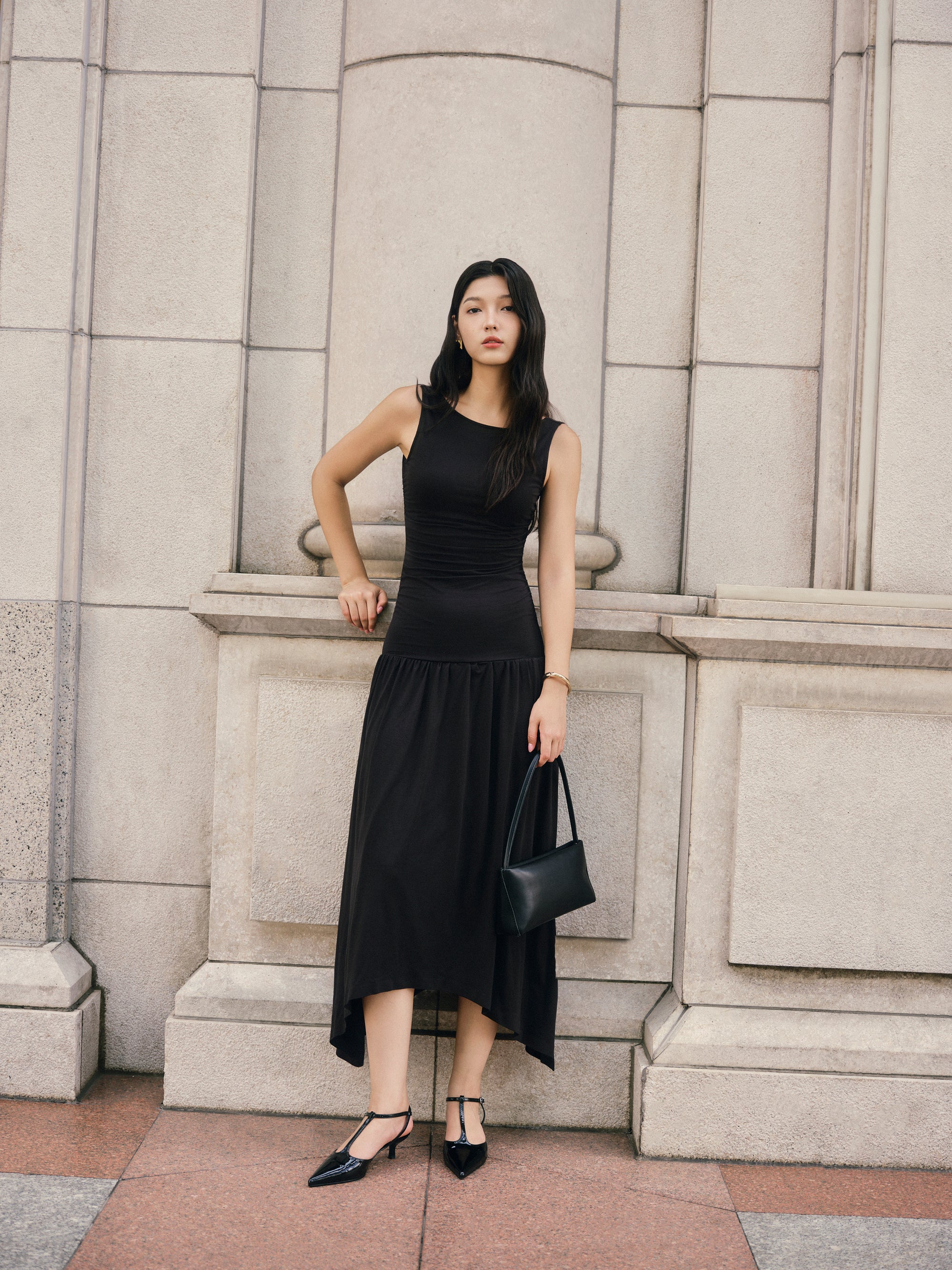 UPF50+ Stretchcosy™ Jersey Low Back Padded Dress
