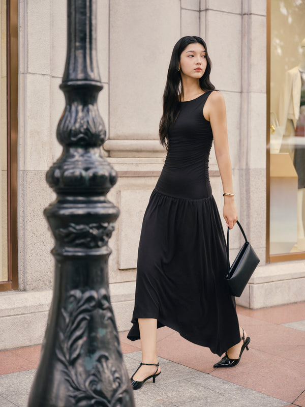 UPF50+ Stretchcosy™ Jersey Low Back Padded Dress