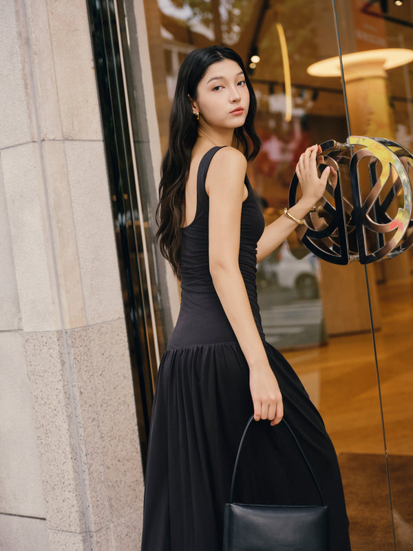 UPF50+ Stretchcosy™ Jersey Low Back Padded Dress