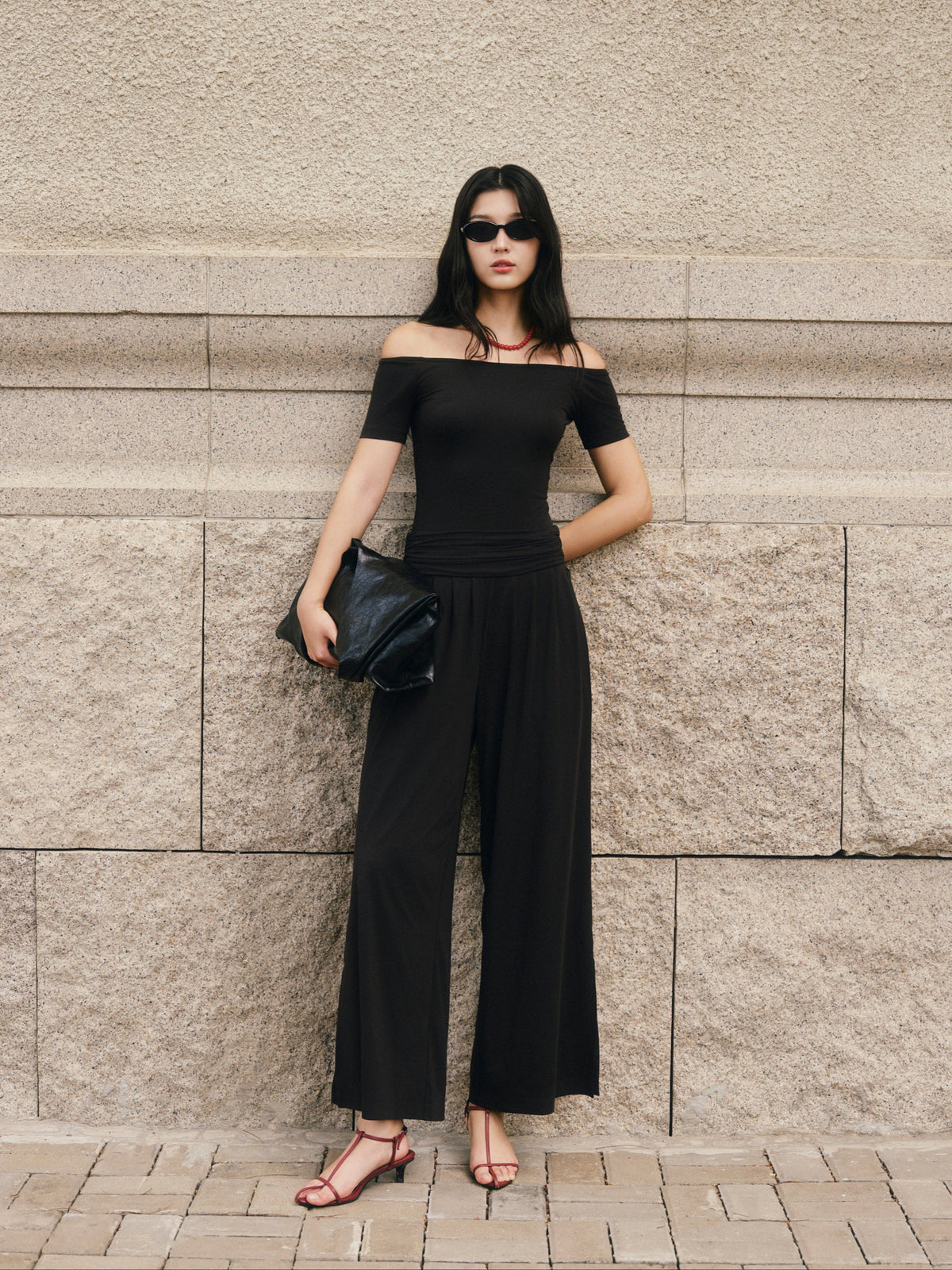 UPF50+ Stretchcosy™ Jersey Wide Leg Pants