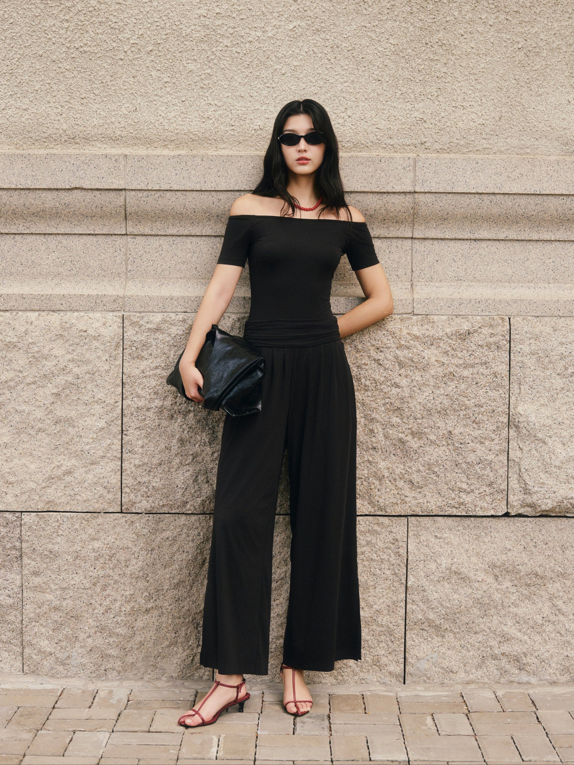 UPF50+ Stretchcosy™ Jersey Wide Leg Pants
