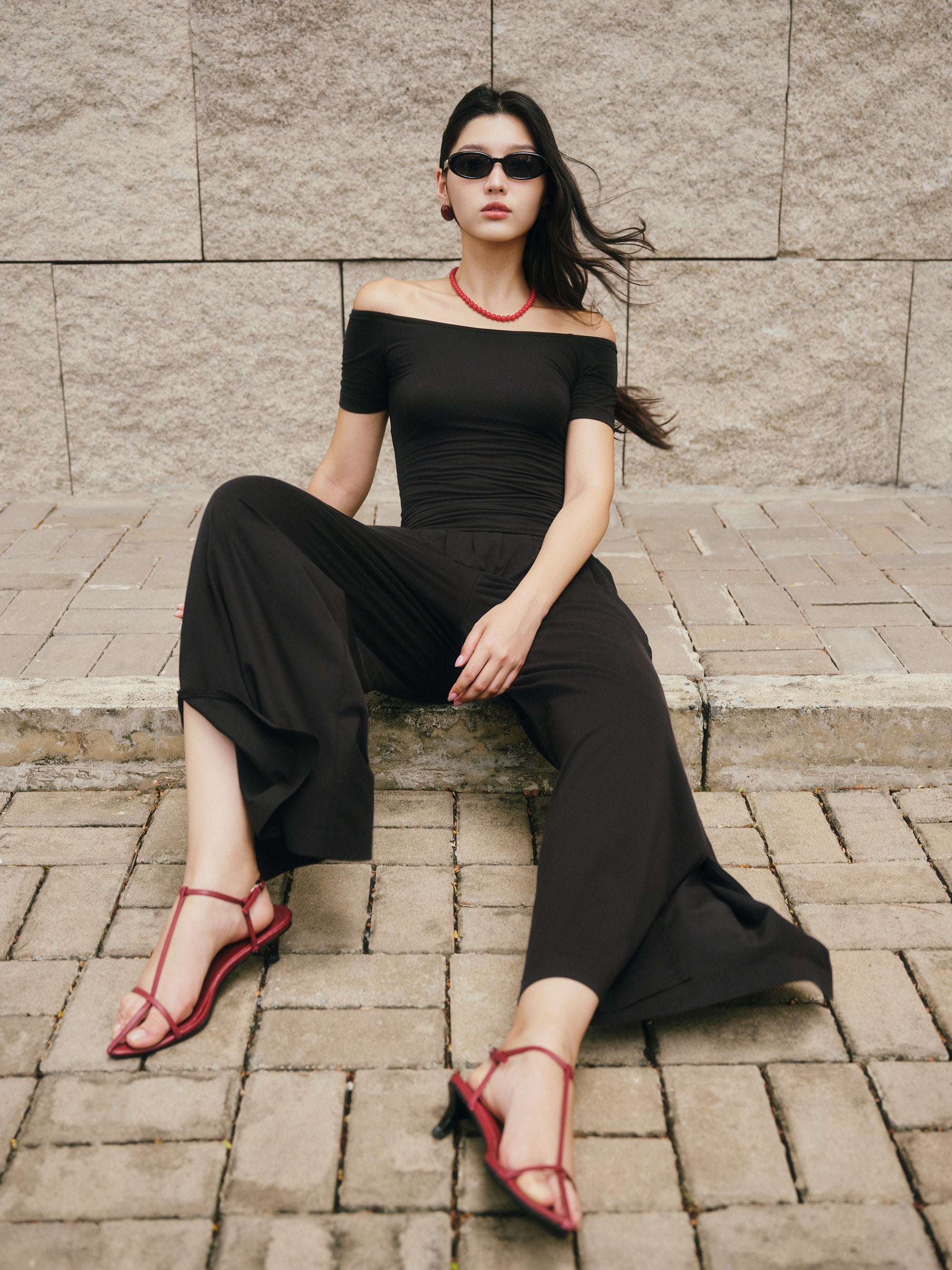 UPF50+ Stretchcosy™ Jersey Wide Leg Pants