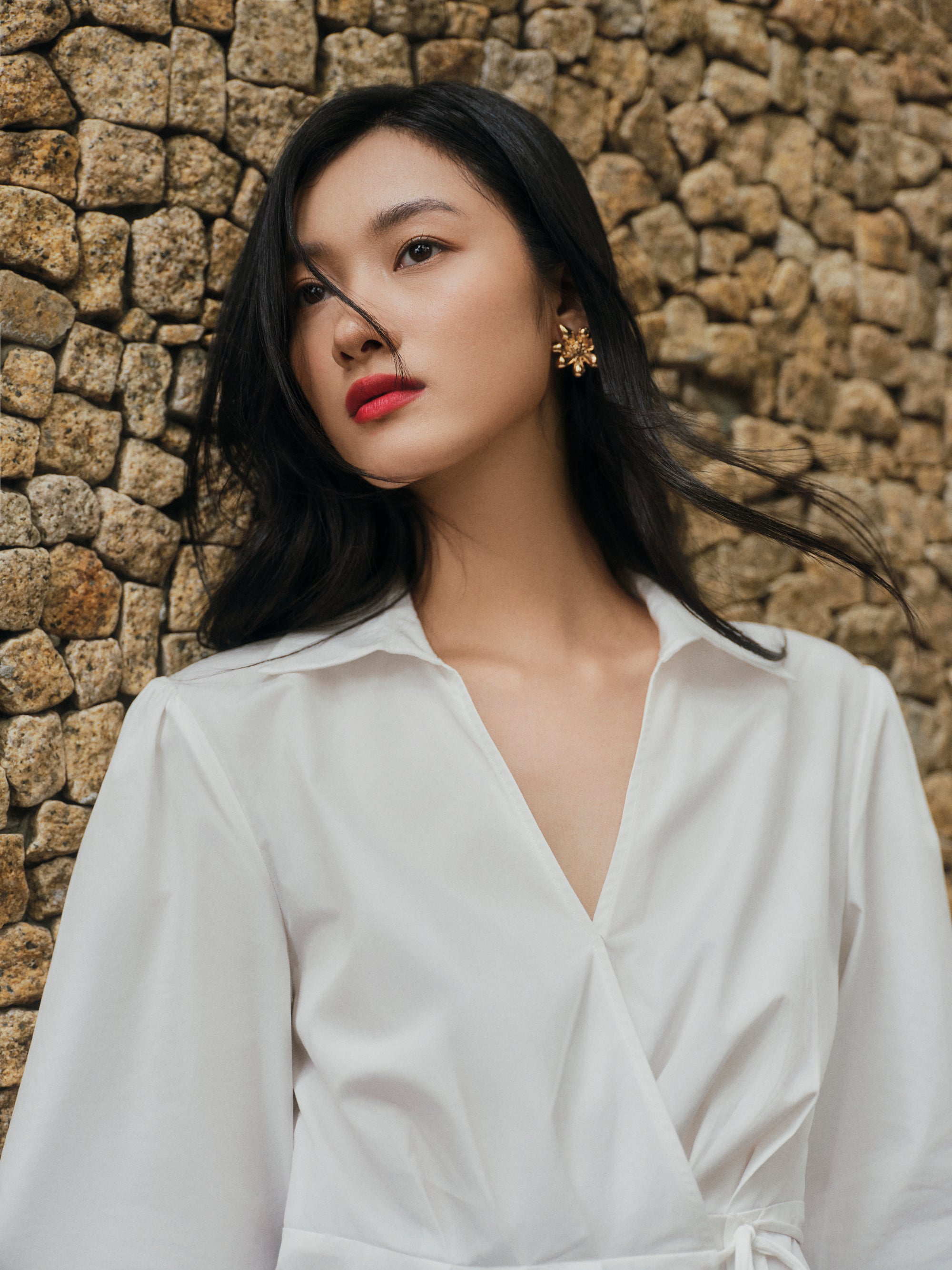 SUPIMA® Cotton Classics Tie-Wrap Shirt