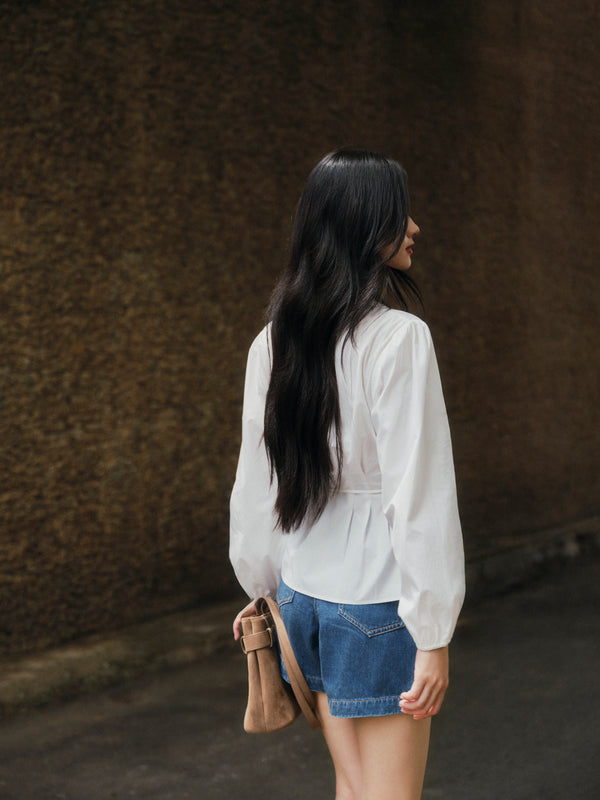 SUPIMA® Cotton Classics Tie-Wrap Shirt