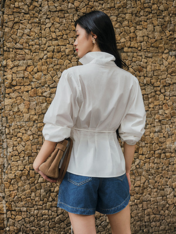 SUPIMA® Cotton Classics Tie-Wrap Shirt