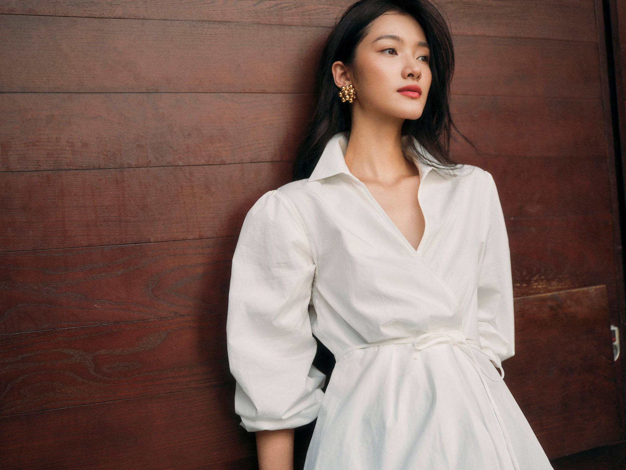 SUPIMA® Cotton Classics Tie-Wrap Shirt