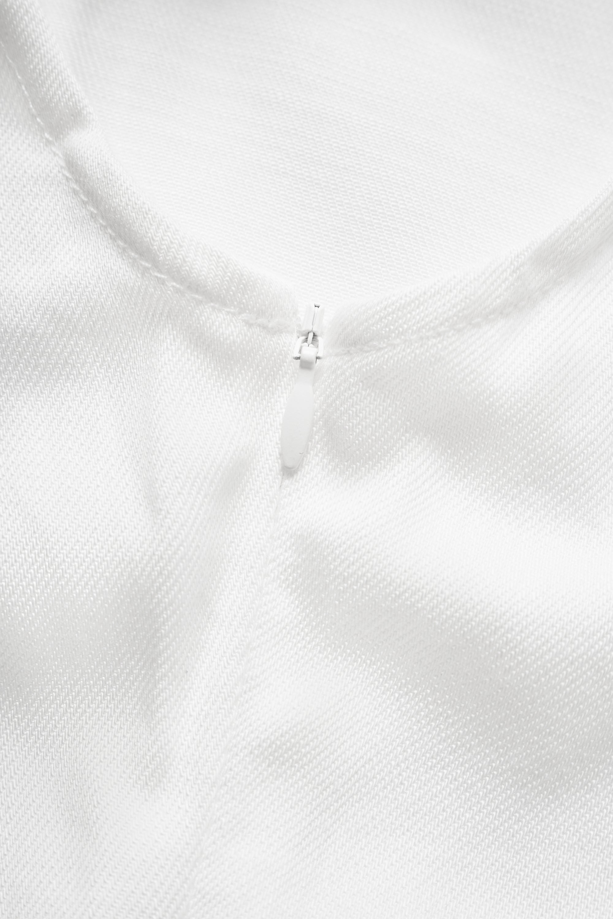 (Preorder for XS,S,M) Gentle Denim Toga Top in White