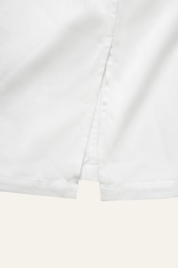 (Preorder for XS,S,M,L) Gentle Denim Effortless Elastic Pants in White