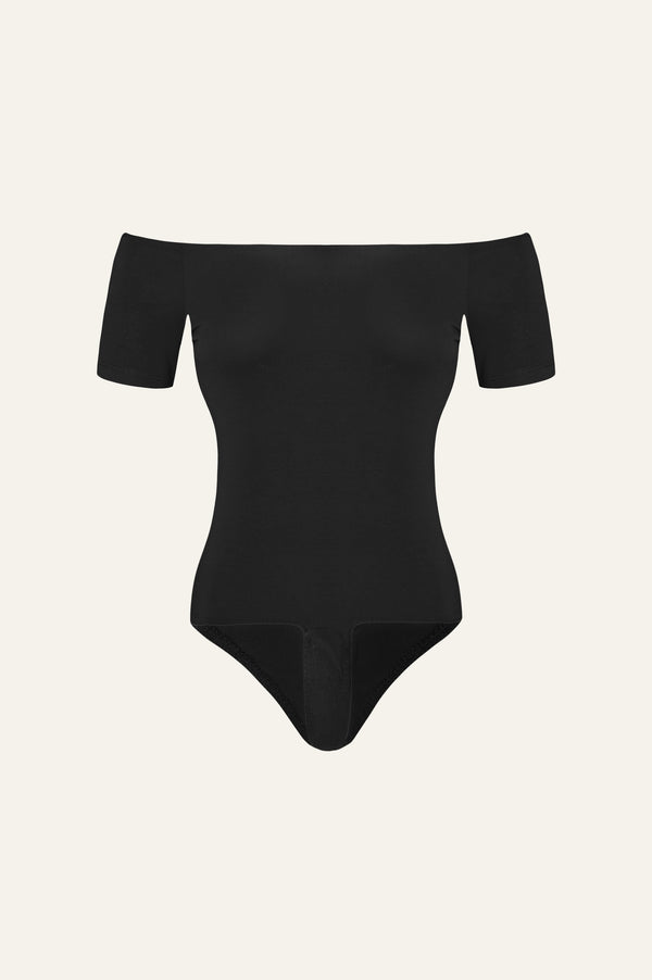 UPF50+ Stretchcosy™ Jersey Off-Shoulder Bodysuit