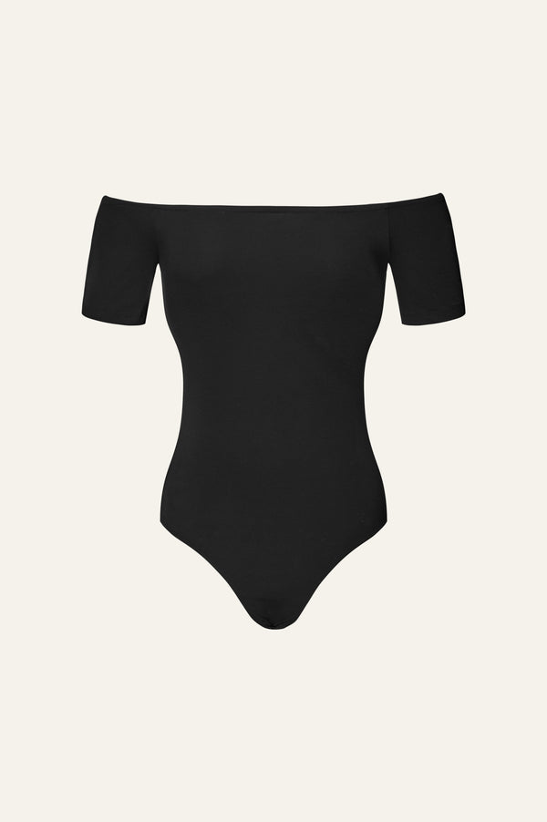UPF50+ Stretchcosy™ Jersey Off-Shoulder Bodysuit
