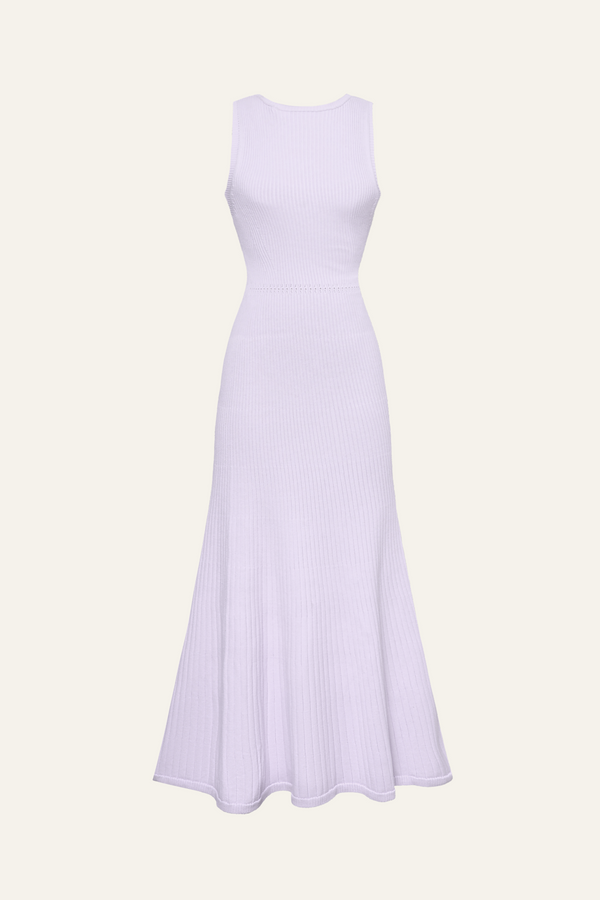 Seamless Knit Reversible Dress in Lilac