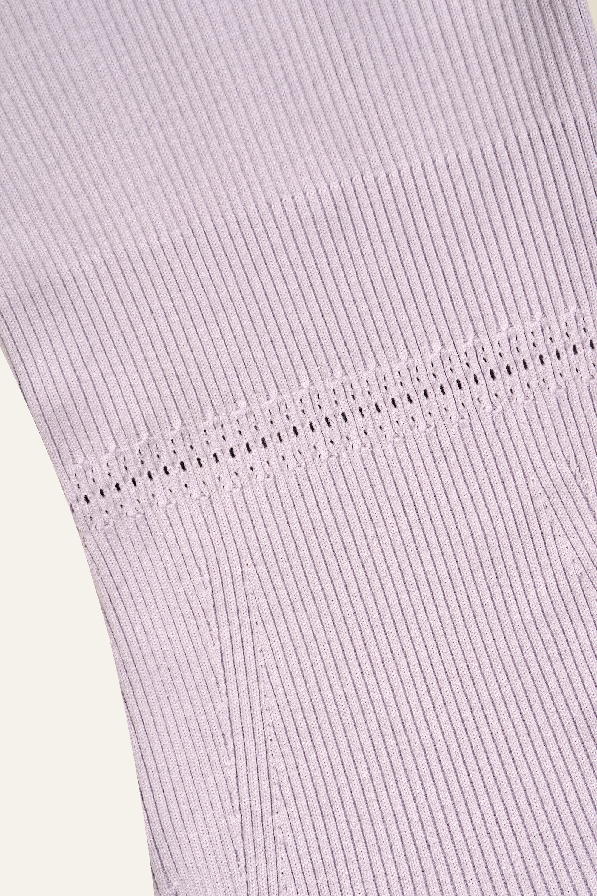 Seamless Knit Reversible Dress in Lilac