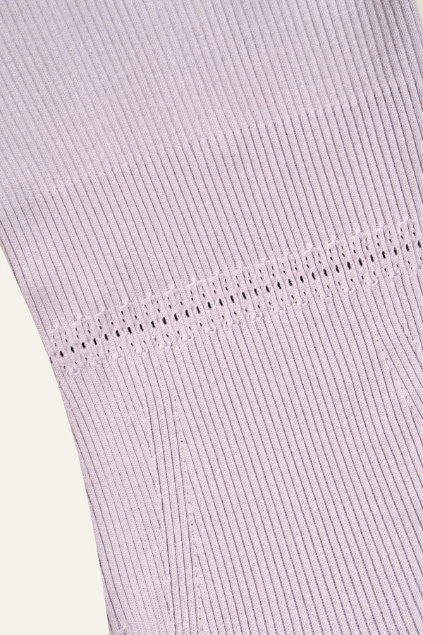 Seamless Knit Reversible Dress in Lilac