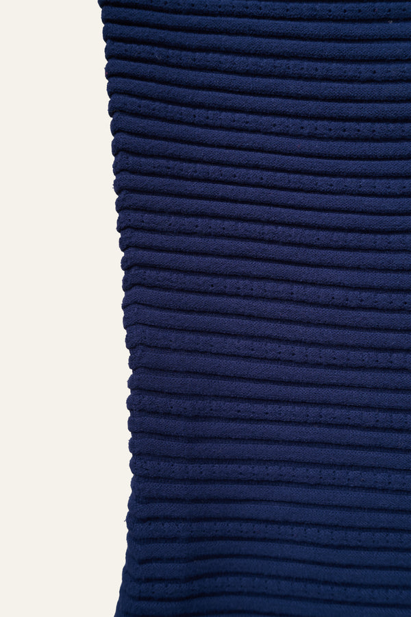 Seamless Knit Camisole Top in Navy