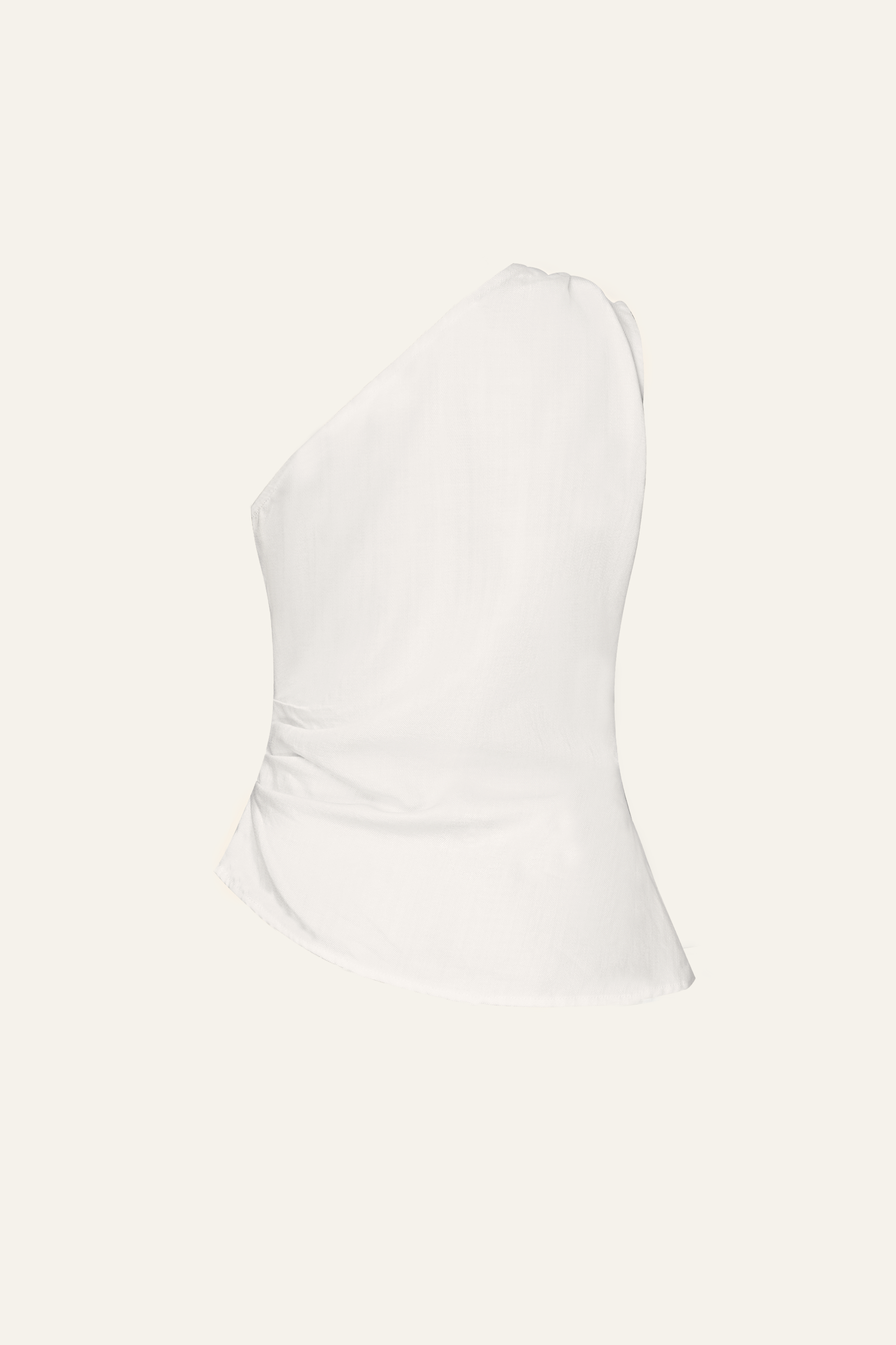 (Preorder for XS,S,M) Gentle Denim Toga Top in White